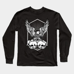 Eagle and Skull Long Sleeve T-Shirt